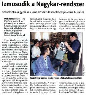 Zalai Hírlap 2008 06 09 133sz 12old - Izmosodik a Nagykar-rendszer.jpg Zalai Hírlap 2008 06 09 133sz 12old - Izmosodik a Nagykar-rendszer.jpg